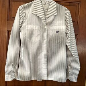 Vintage United Airlines  women’s blouse. Boss by Brookhurst. Tulip logo. Sz 4T